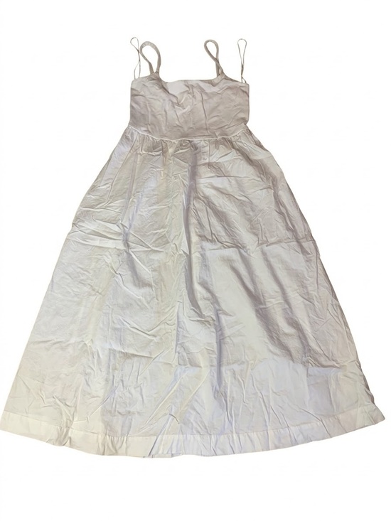 Old Navy Dresses & Skirts - OLD NAVY White Cotton Cami Maxi Dress Empire Waist Size Medium